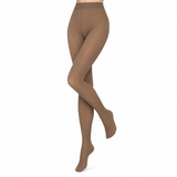 Collants Mulher “Thermal Illusion” • Térmicos com Efeito Transparente • Bege