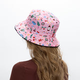 Chapéu Bucket de Natal Reversível