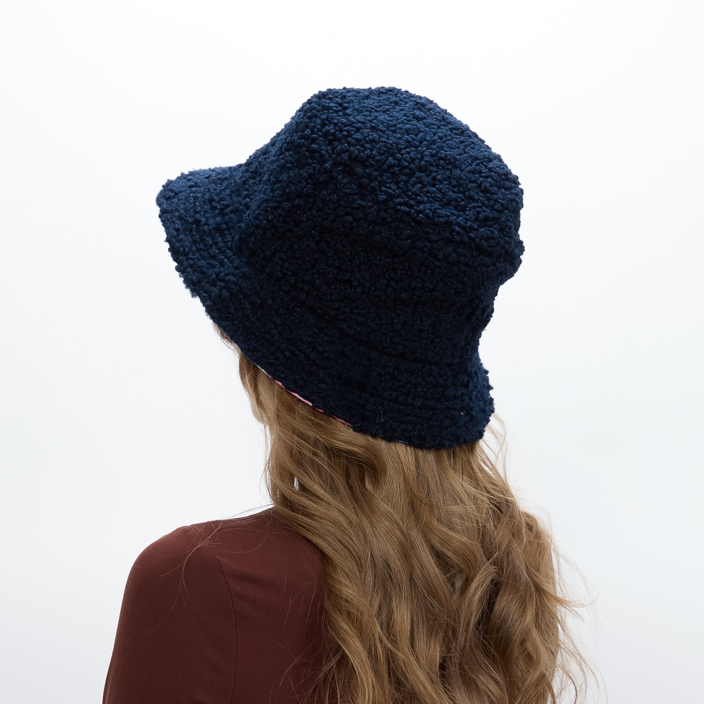 Chapéu Bucket de Natal Reversível