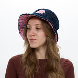 Chapéu Bucket de Natal Reversível