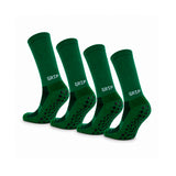 Meias Grip Pro • Antiderrapantes • Pack 2 Pares • Verde