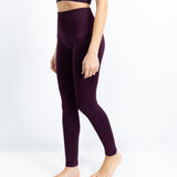 Leggings de desporto, na cor bordô, para mulher, com um ajuste perfeito e qualidade, sem transparência. Perfeito para treinos de alta intensidade, como ginásio, crossfit, corrida...