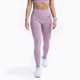 Leggings de desporto para mulher na cor rosa. Roupa de desporto para ginásio, fitness, corrida, yoga ou pilates.