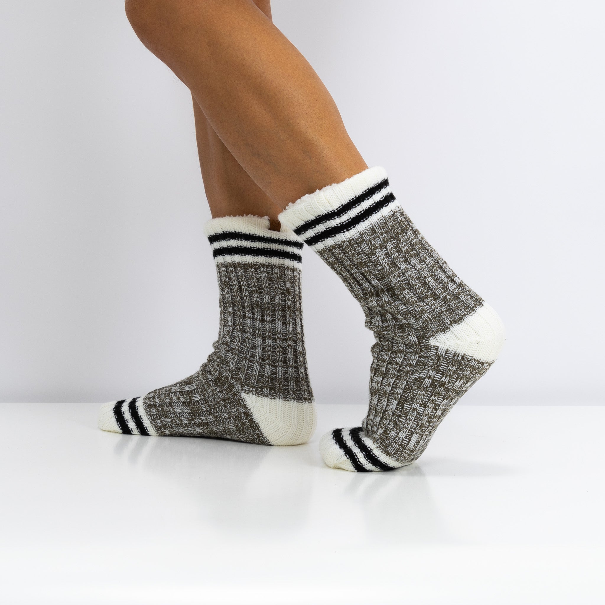 Meias Acolchoadas com interior em forro polar e macio, para homem. Ideias para estar por casa, no quentinho.