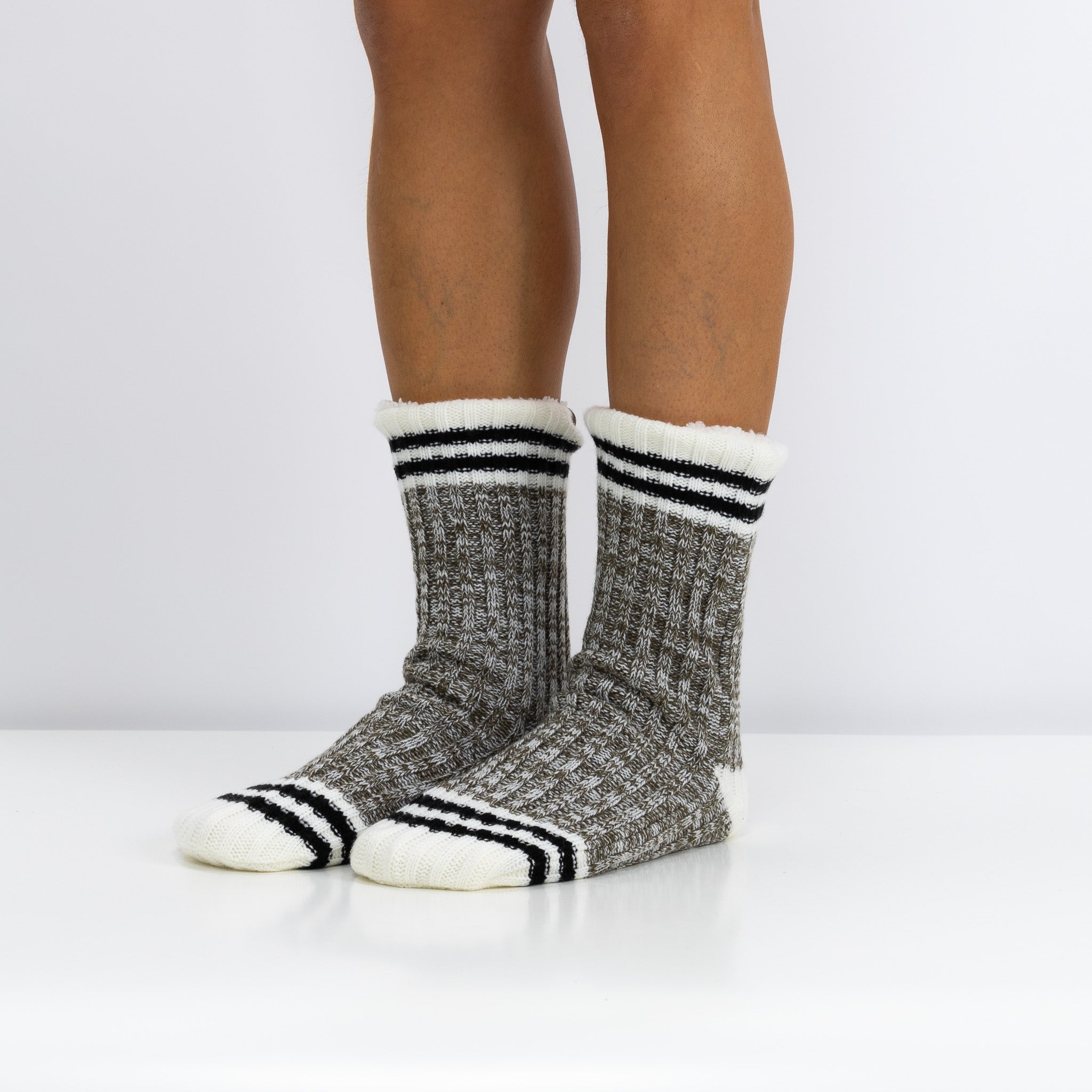 Meias Acolchoadas com interior em forro polar e macio, para homem. Ideias para estar por casa, no quentinho.