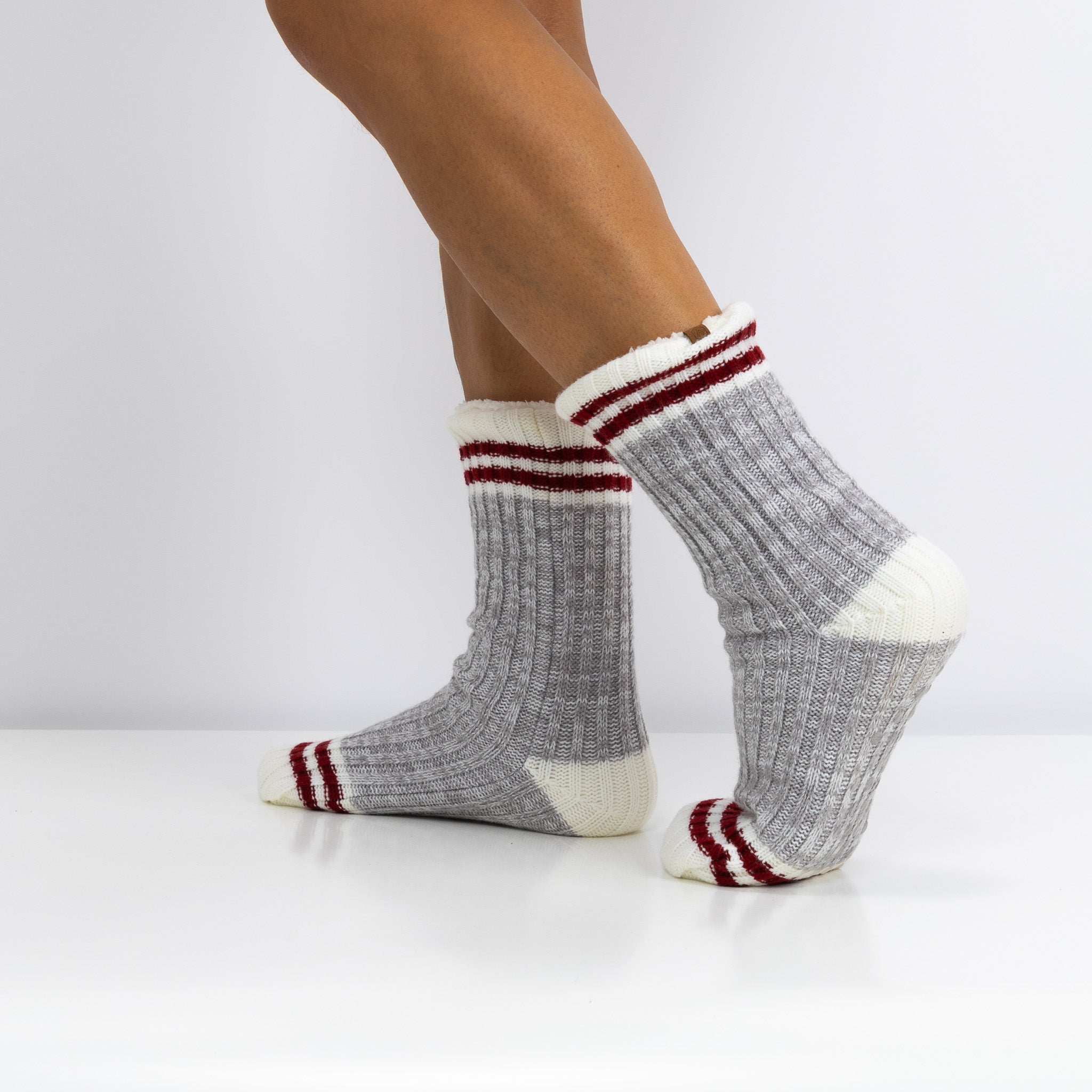 Meias Acolchoadas com interior em forro polar e macio, para homem. Ideias para estar por casa, no quentinho.