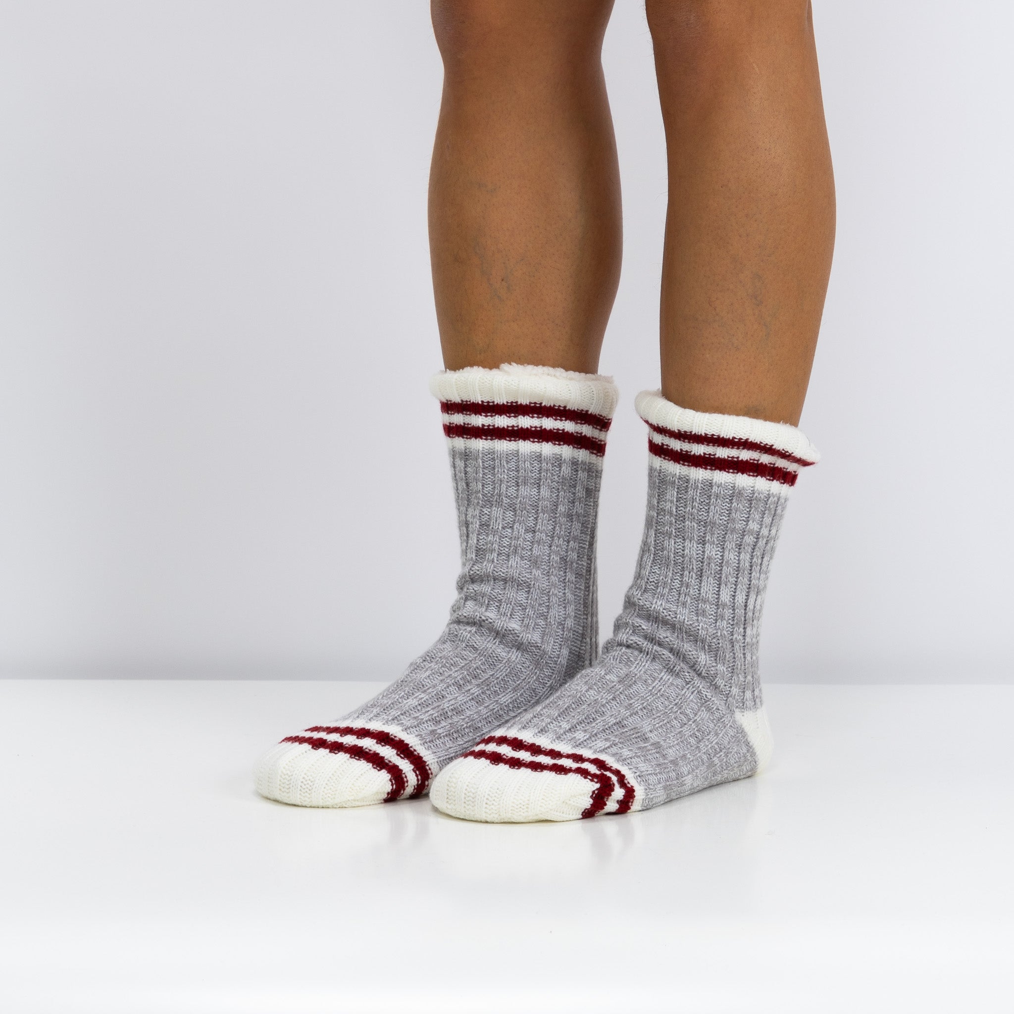 Meias Acolchoadas com interior em forro polar e macio, para homem. Ideias para estar por casa, no quentinho.