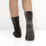 Pack 2 Pares Meias Antiderrapantes em Chenille - Multi Lilás