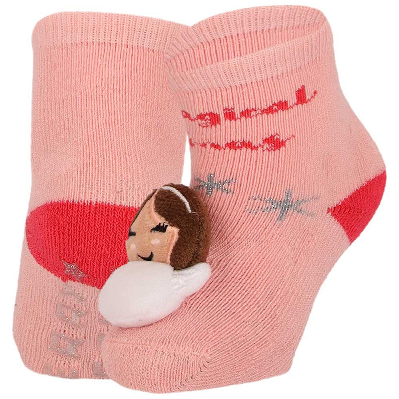 Estas meias em algodão, suaves e sem costuras, com sola antiderrapante, vão tornar as suas festas de Natal ainda mais especiais e seguras.