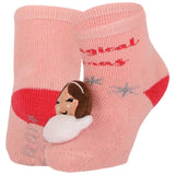 Estas meias em algodão, suaves e sem costuras, com sola antiderrapante, vão tornar as suas festas de Natal ainda mais especiais e seguras.