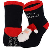 Estas meias em algodão, suaves e sem costuras, com sola antiderrapante, vão tornar as suas festas de Natal ainda mais especiais e seguras.