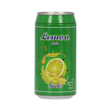 Meias divertidas e originais, para oferecer como presente. Meias com padrão de sumo de limao Com embalagem original, em lata de mealheiro.