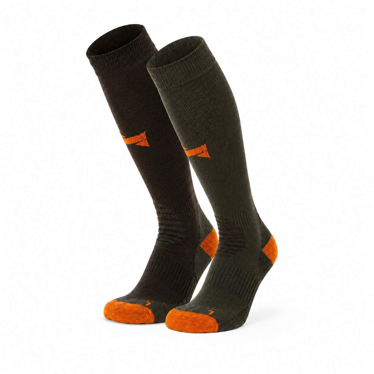 Meias de Compressão em Lã “Merino Pro” • Termorregulação e Suporte • Pack 2 Pares • Multi Verde