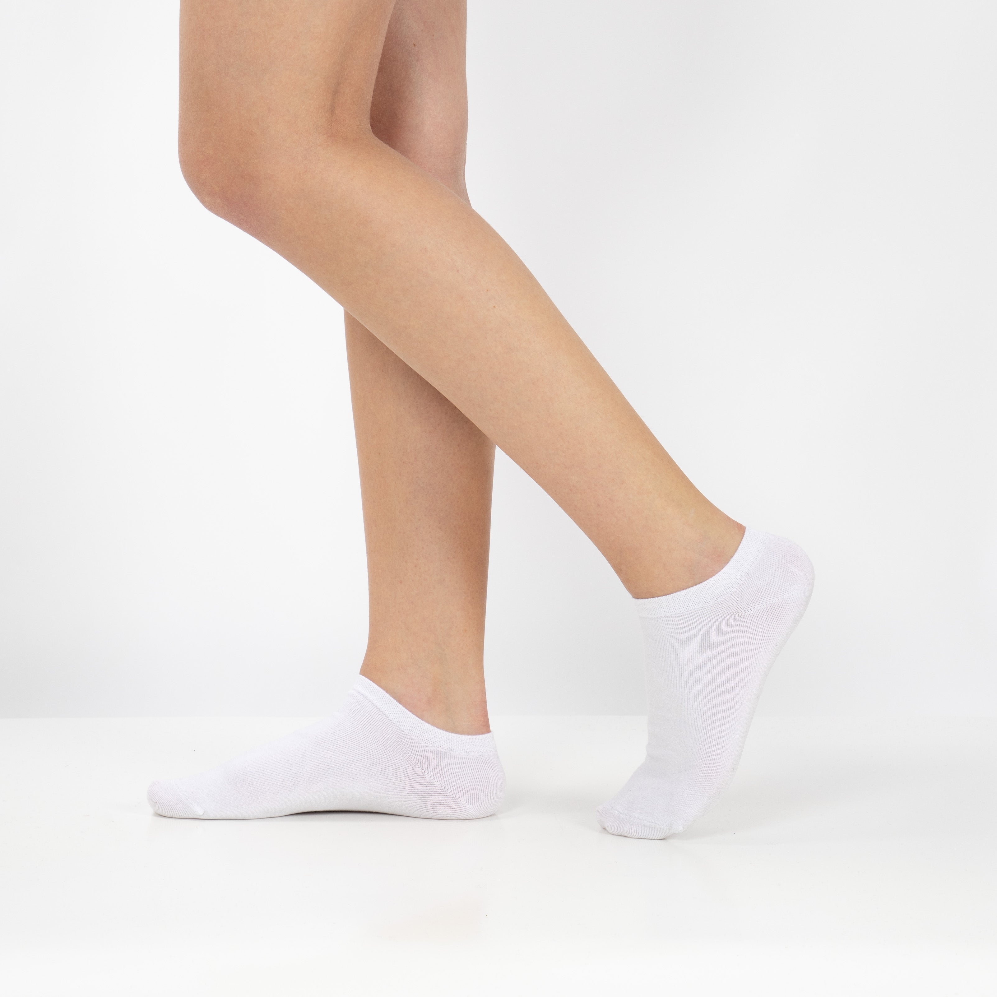 Meias “Ever Soft” • Curtas em Modal • Pack 3 Pares • Branco