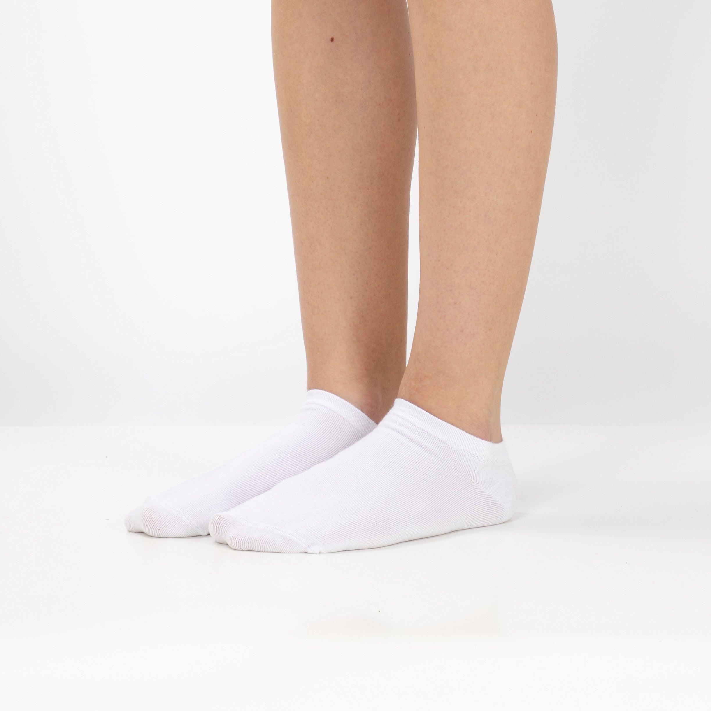 Meias “Ever Soft” • Curtas em Modal • Pack 3 Pares • Branco