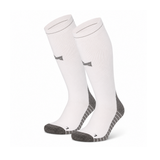 Meias de Compressão “Run Pro” • Estabilidade e Recuperação • Pack 2 Pares • Branco