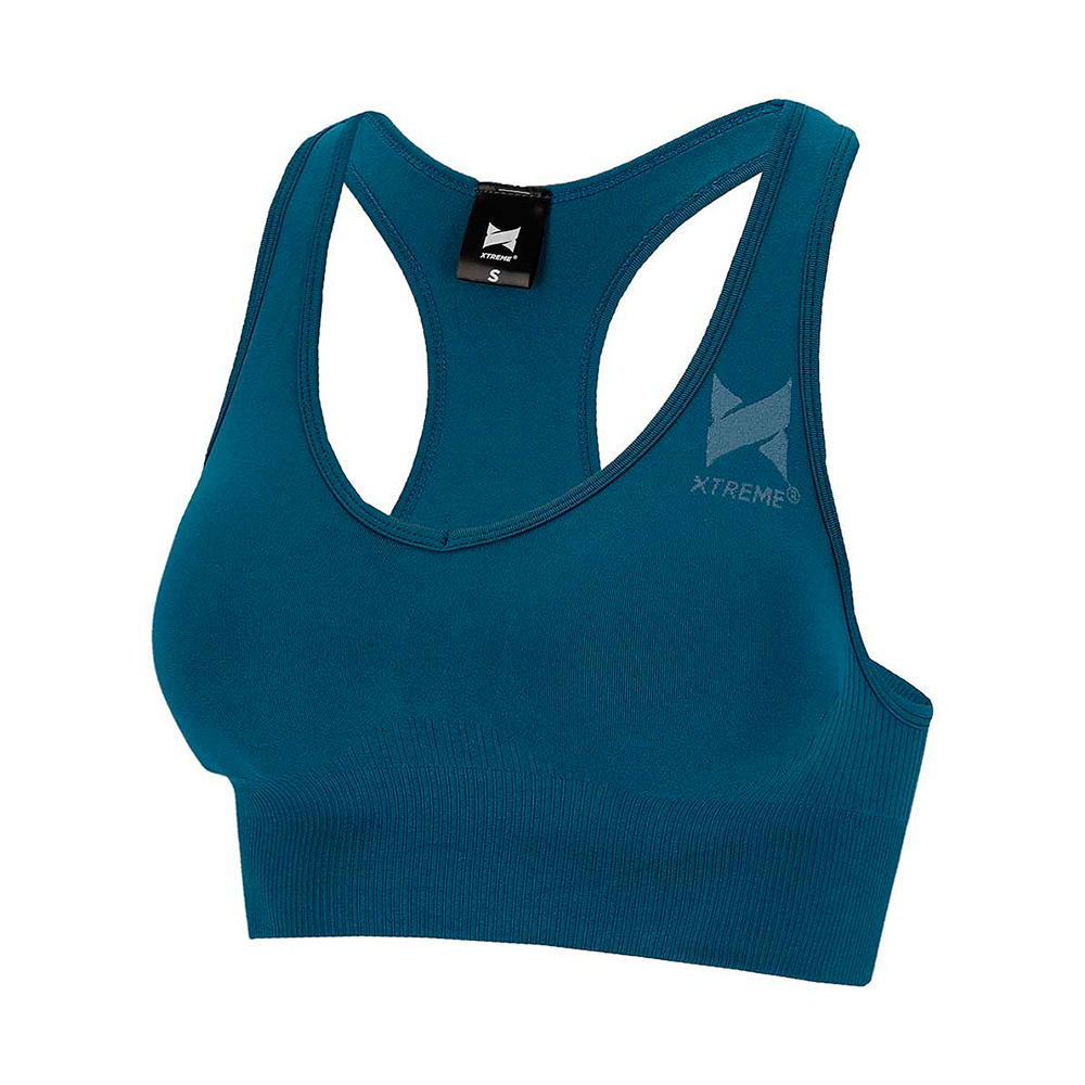 Top de Desporto Tecido Técnico • Conforto e efeito Modelador • Azul